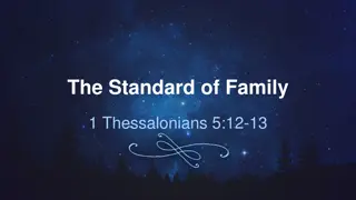 The Standard of Family in Biblical Leadership