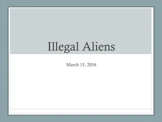 Illegal Aliens and Immigration Policy in the United States