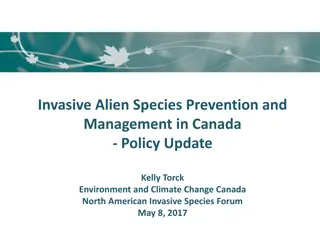 Invasive Alien Species Management in Canada: Challenges and Progress