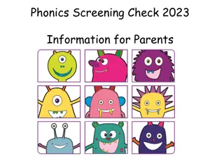 Understanding the Phonics Screening Check for Parents