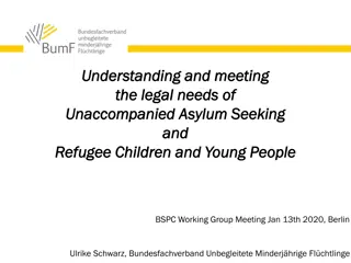 Meeting Legal Needs of Unaccompanied Asylum-seeking Children