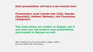 Guidelines for Effective Online Presentations