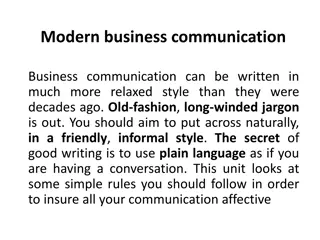 Modern Business Communication Tips: Writing Effectively in the 21st Century