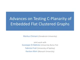 Advances in Testing C-Planarity of Embedded Flat Clustered Graphs