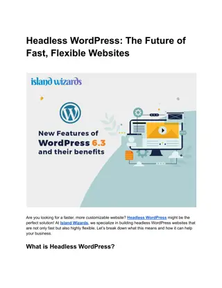 Headless WordPress_ The Future of Fast, Flexible Websites