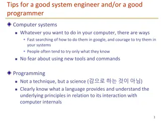 Essential Tips for Successful System Engineers and Programmers