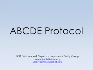 ABCDE Protocol and MIND-USA: Enhancing Critical Care Practices