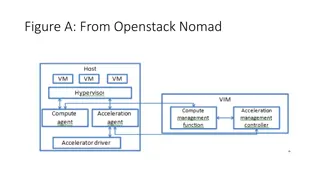 Acceleration Management Architectures in OpenStack Nomad and DPACC