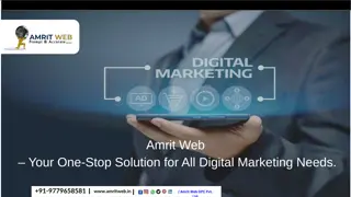 Amrit Web – Your One-Stop Solution for All Digital Marketing Needs..............