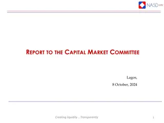 Achieving Liquidity Through Transparent Market Operations in Lagos - Capital Market Committee Report