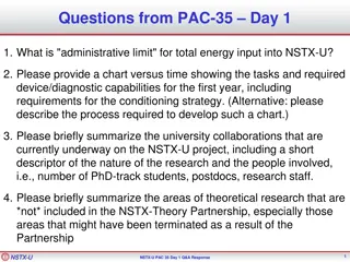 NSTX-U Project Overview