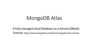 MongoDB Atlas Overview and Tutorial