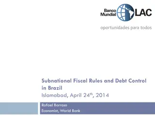 Subnational Fiscal Rules and Debt Control in Brazil