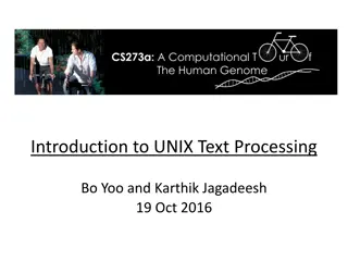 Mastering UNIX Text Processing: Tips and Tricks