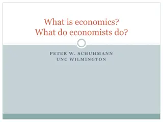 Economics: What Economists Do & How They Study