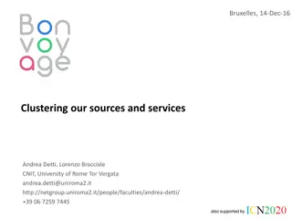 Clustering Sources and Services for ITS Data Sharing in Brussels