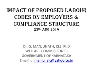 Impact of Proposed Labour Codes on Employers and Compliance Structure