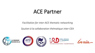 ACE Partner - Facilitation for Inter-ACE Thematic Networking