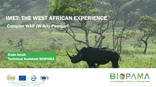 Enhancing Protected Area Management with IMET in West Africa