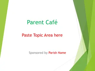 Parent Caf Program - Helping Parents Support Their Children