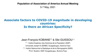 Factors Influencing COVID-19 Magnitude in Developing Countries: African Specificity