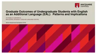 Graduate Outcomes of Undergraduate Students with English as an Additional Language (EAL): Patterns and Implications