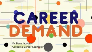 Exploring Career Demand and College Choices with Dr. Dana Jacobson