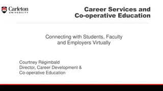 Virtual Career Services and Education Innovations