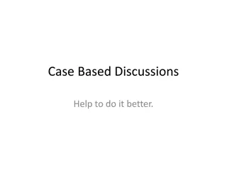 Tips for Effective Case-Based Discussions in Education