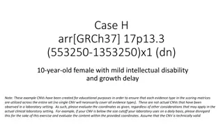 Genetic Analysis of 17p13.3 Deletion in a 10-Year-Old Female