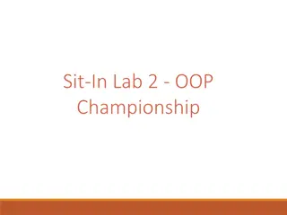 Managing OOP Championships with ECP Class in Java