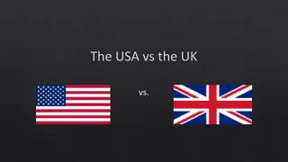 A Comparison Between the USA and the UK