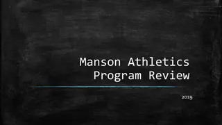 Manson Athletics Program Review 2019 Highlights and Equity Stats