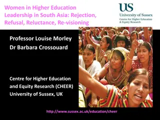 Women in Higher Education: Challenges and Opportunities in South Asia