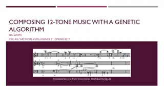 Composing 12-Tone Music with Genetic Algorithm - An Exploration