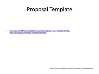 Effective Proposal Writing Guide & Templates