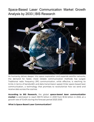 Space-based Laser Communication Market Growth Analysis by 2033