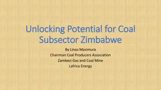 Unlocking Potential for Coal Subsector in Zimbabwe: Insights by Linos Masimura