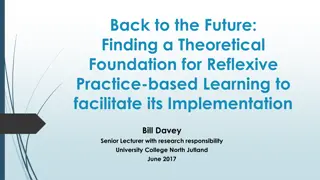 Exploring Phenomenology for Reflexive Practice-Based Learning