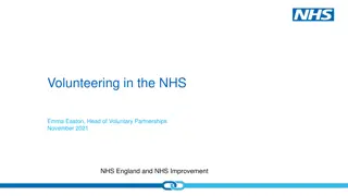 NHS Volunteering Initiatives and Support During Covid-19