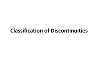 Classification of Discontinuities in Metal Processing