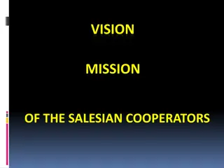 Vision and Mission of the Salesian Cooperators