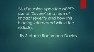 Interpreting the Use of 'Severe' in NPPF Impact Assessment