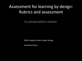 Enhancing Assessment Practices Through Rubrics and Conversational Learning