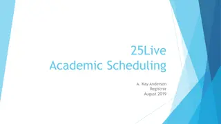 University Space Scheduling Guidelines