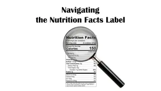 Understanding Nutrition Facts Label: Essential Information