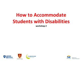 Effective Strategies for Accommodating Students with Disabilities in Educational Settings