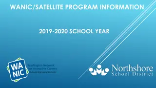 Expanding Educational and Career Opportunities through WANIC/Satellite Programs