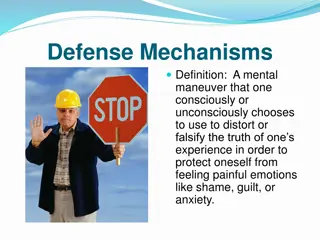 Defense Mechanisms: Psychological Strategies for Coping