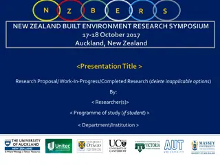 Research Proposal on NBEZRS Research in Technology Education